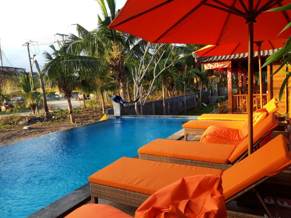 Sea Bridge Villa Ceningan Lembongan Esterno foto