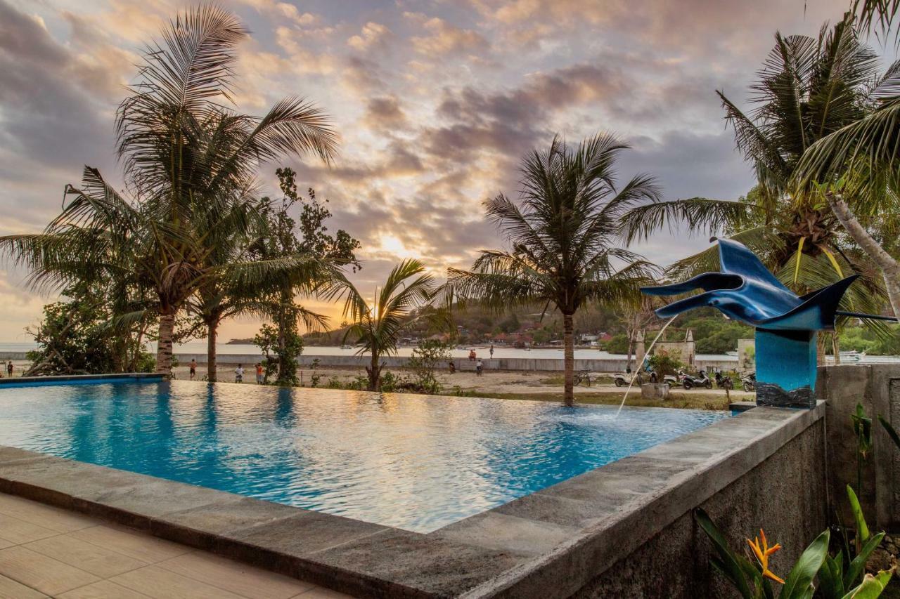 Sea Bridge Villa Ceningan Lembongan Esterno foto