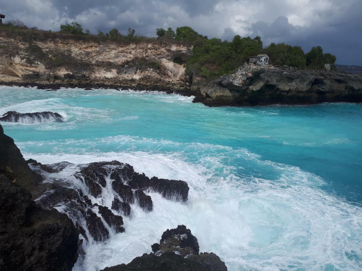 Sea Bridge Villa Ceningan Lembongan Esterno foto
