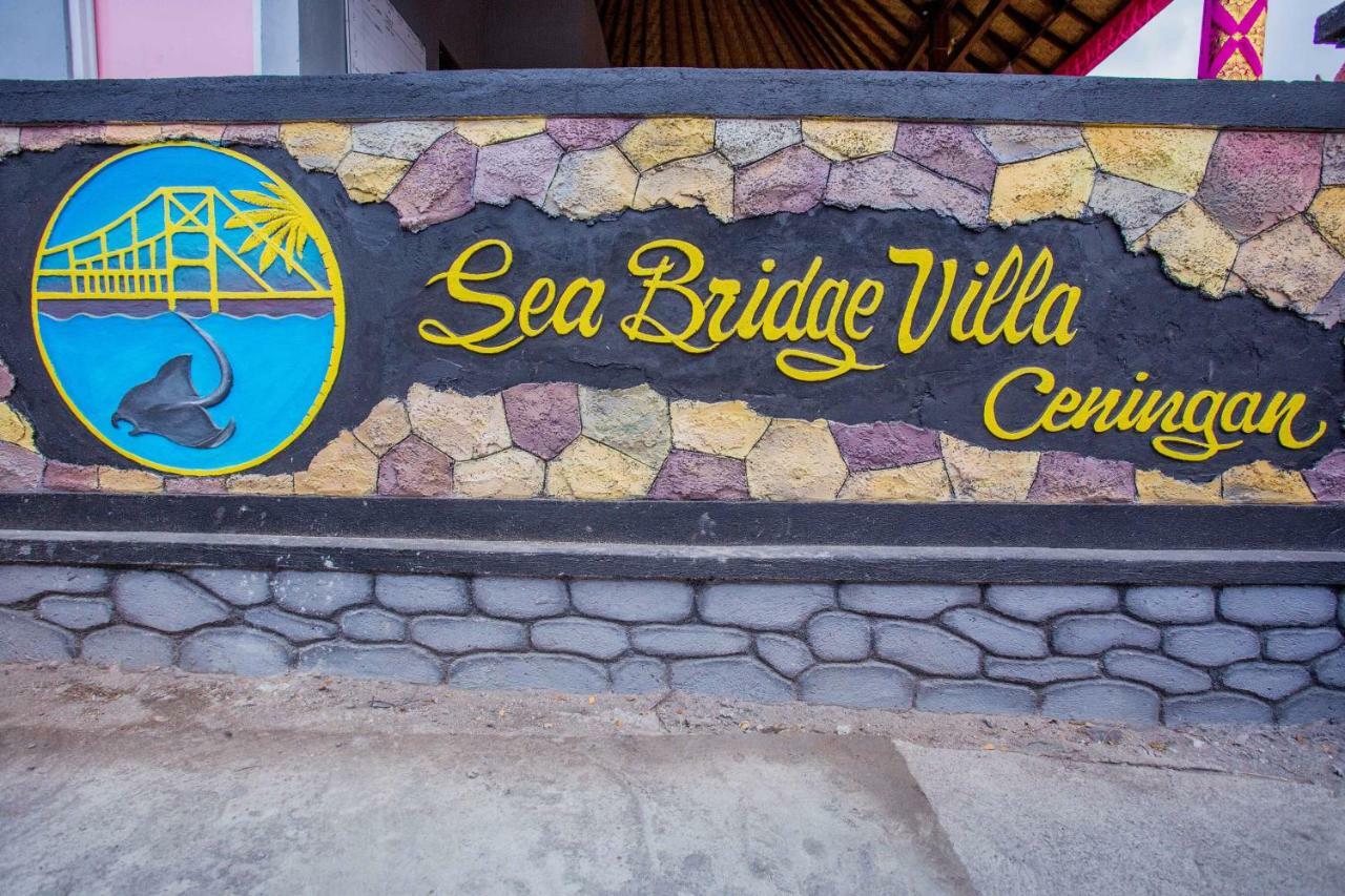Sea Bridge Villa Ceningan Lembongan Esterno foto