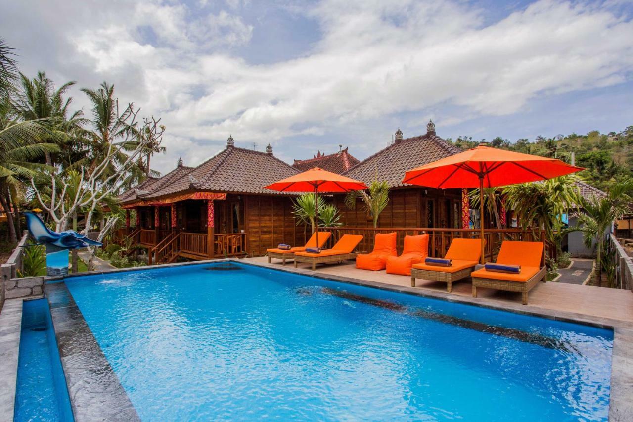 Sea Bridge Villa Ceningan Lembongan Esterno foto