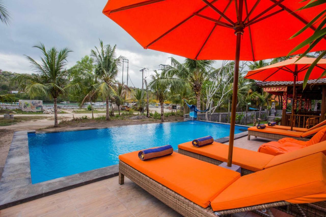 Sea Bridge Villa Ceningan Lembongan Esterno foto