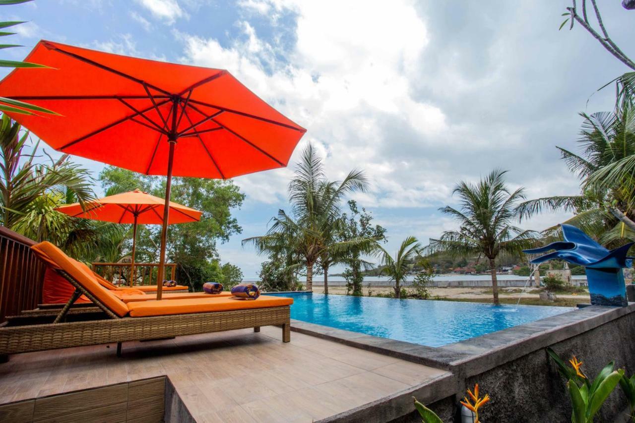 Sea Bridge Villa Ceningan Lembongan Esterno foto