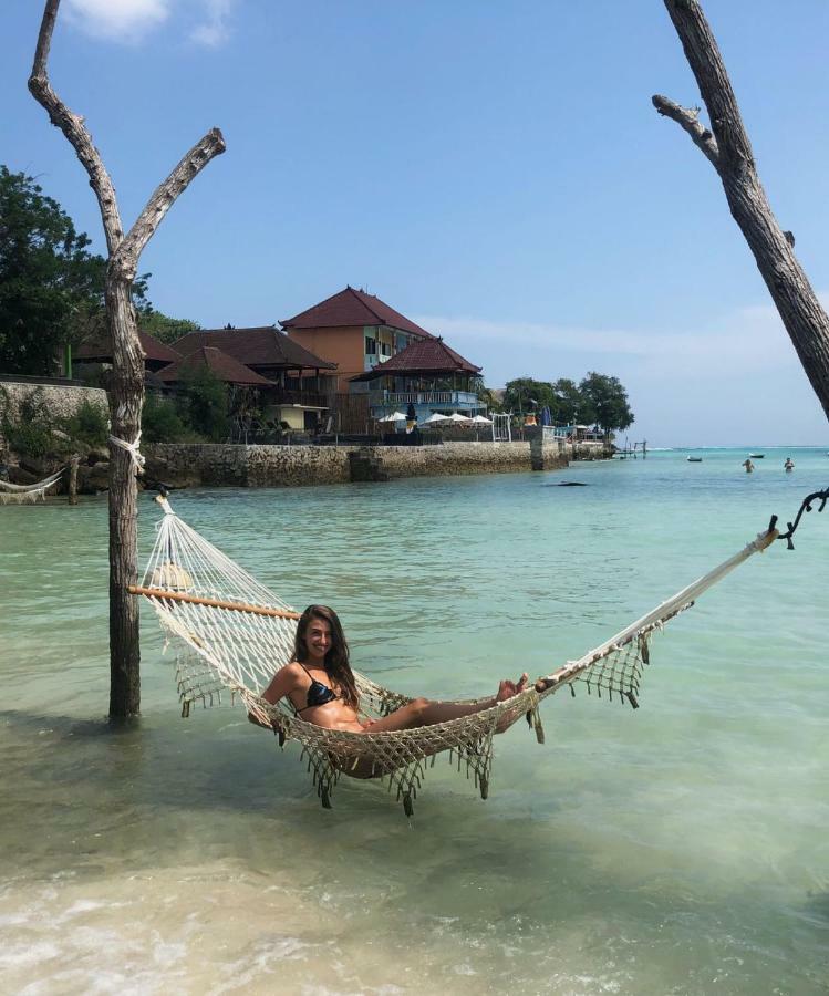 Sea Bridge Villa Ceningan Lembongan Esterno foto
