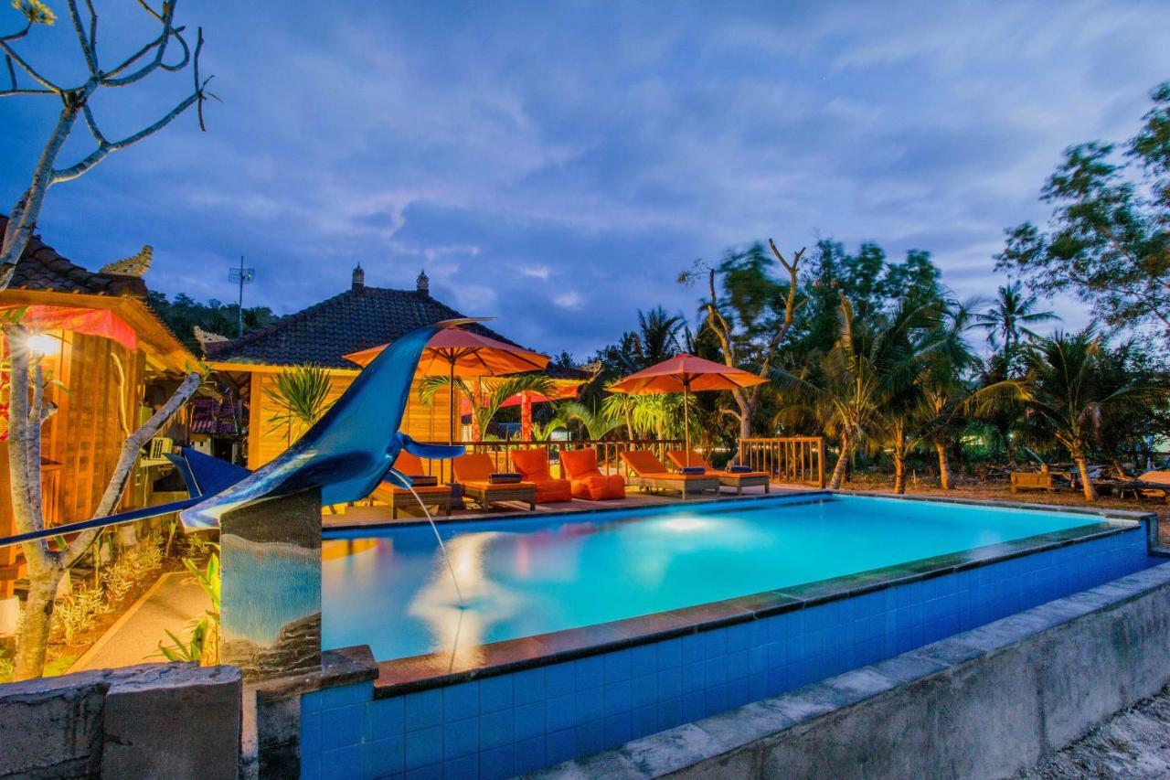 Sea Bridge Villa Ceningan Lembongan Esterno foto
