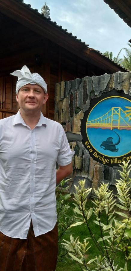 Sea Bridge Villa Ceningan Lembongan Esterno foto