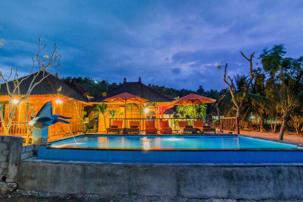 Sea Bridge Villa Ceningan Lembongan Esterno foto