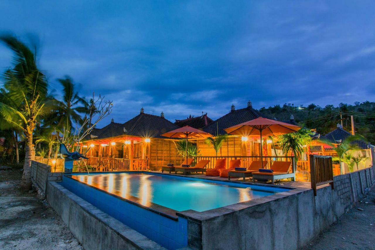 Sea Bridge Villa Ceningan Lembongan Esterno foto